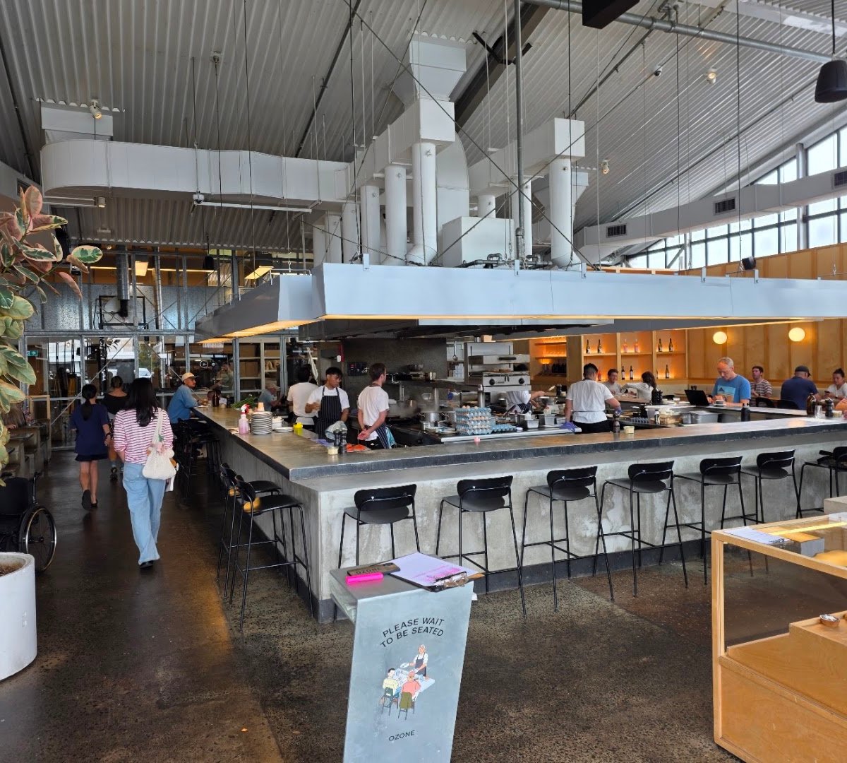 Interior of Ozone Coffee, specialty coffee shop in Auckland
