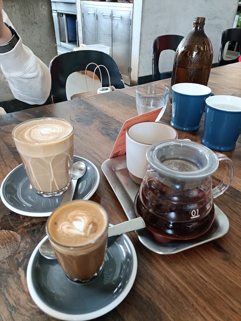 Coffee at Ozone Coffee, specialty coffee shop in Auckland
