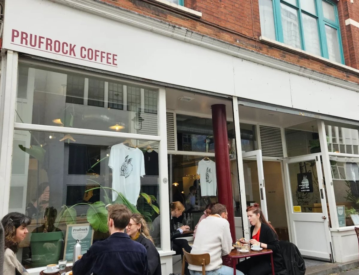Prufrock specialty coffee shop in London - photo 4