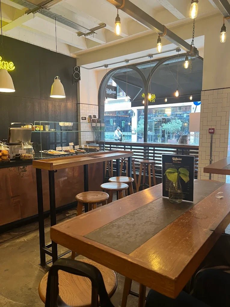 Kaffeine (Eastcastle Street) specialty coffee shop in London - photo 4