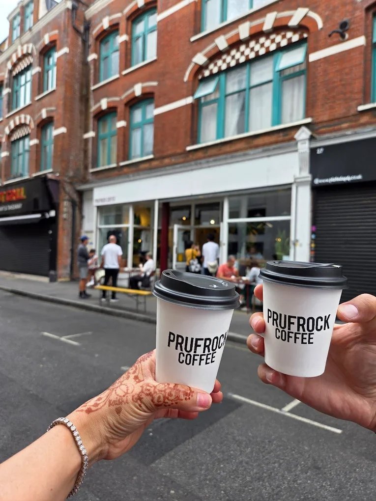 Prufrock specialty coffee shop in London - photo 9