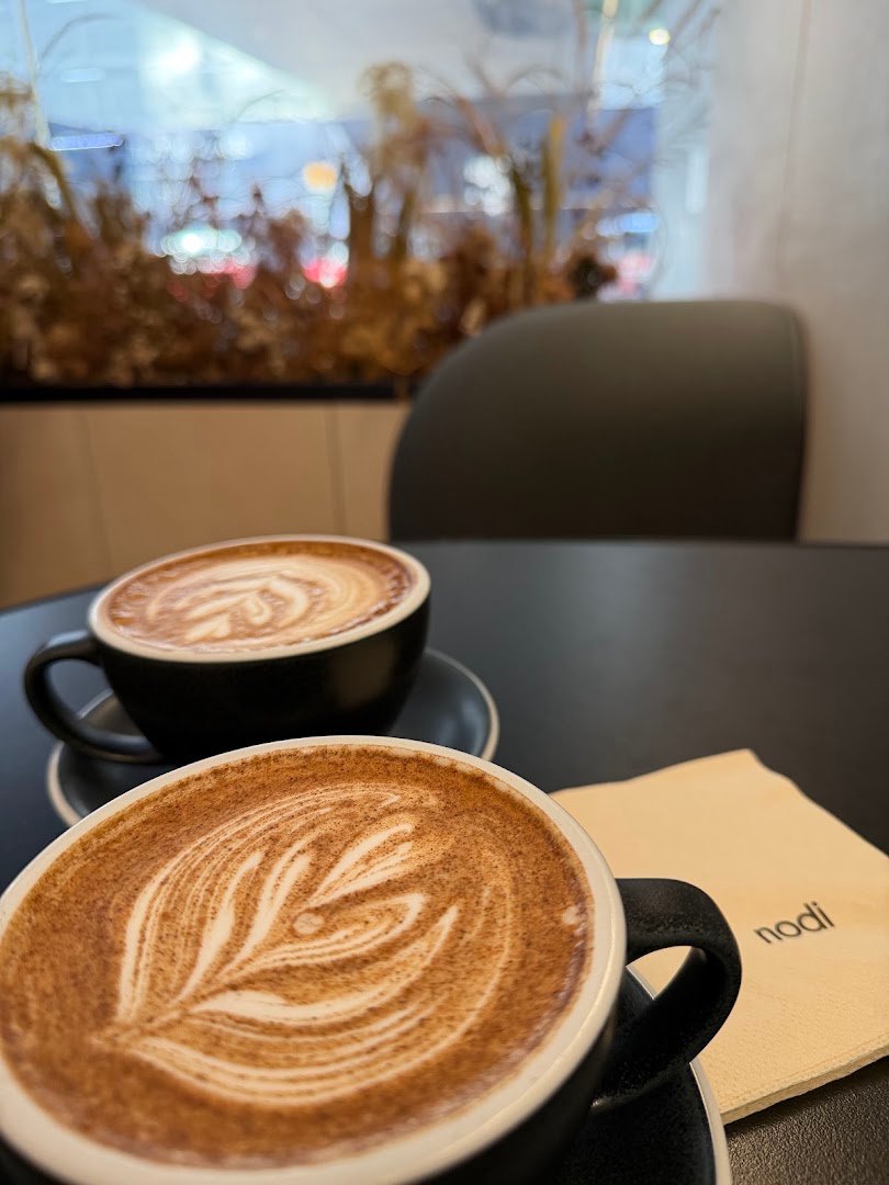 Coffee at nodi, specialty coffee shop in Hong Kong
