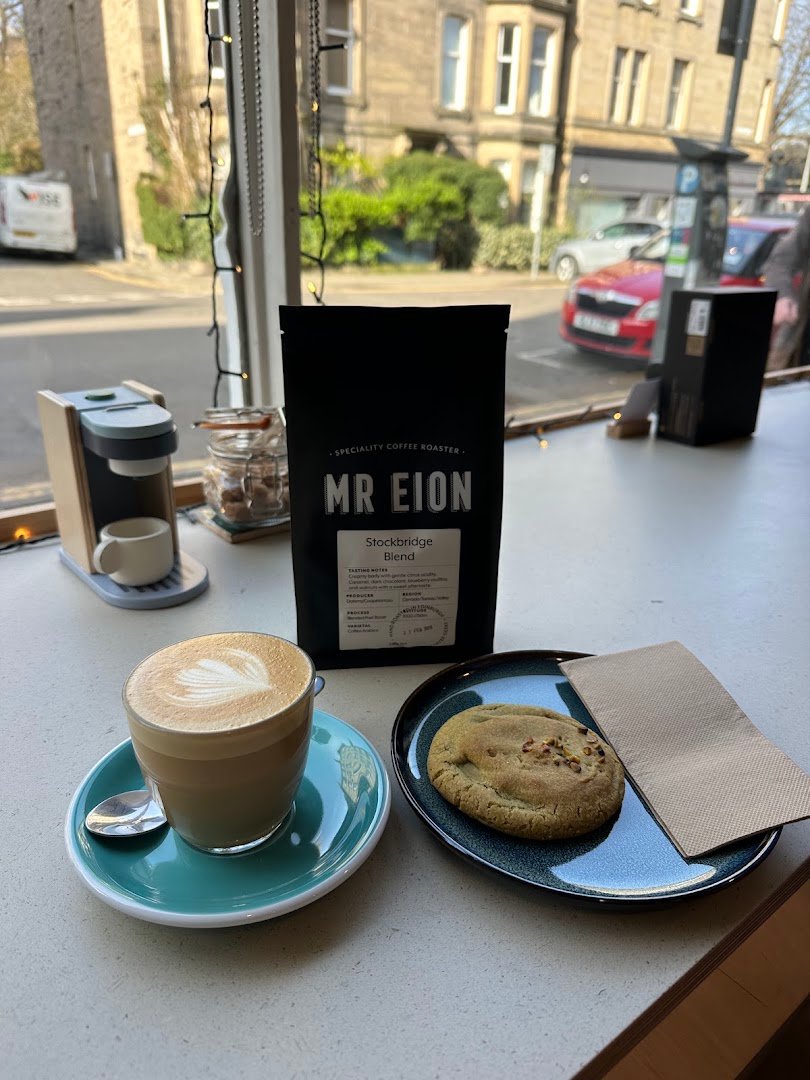 Coffee at Mr Eion - Coffee Roaster, specialty coffee shop in Edinburgh