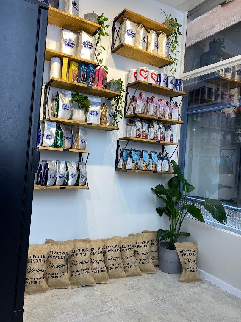 Interior of The Truth, specialty coffee shop in Vienna