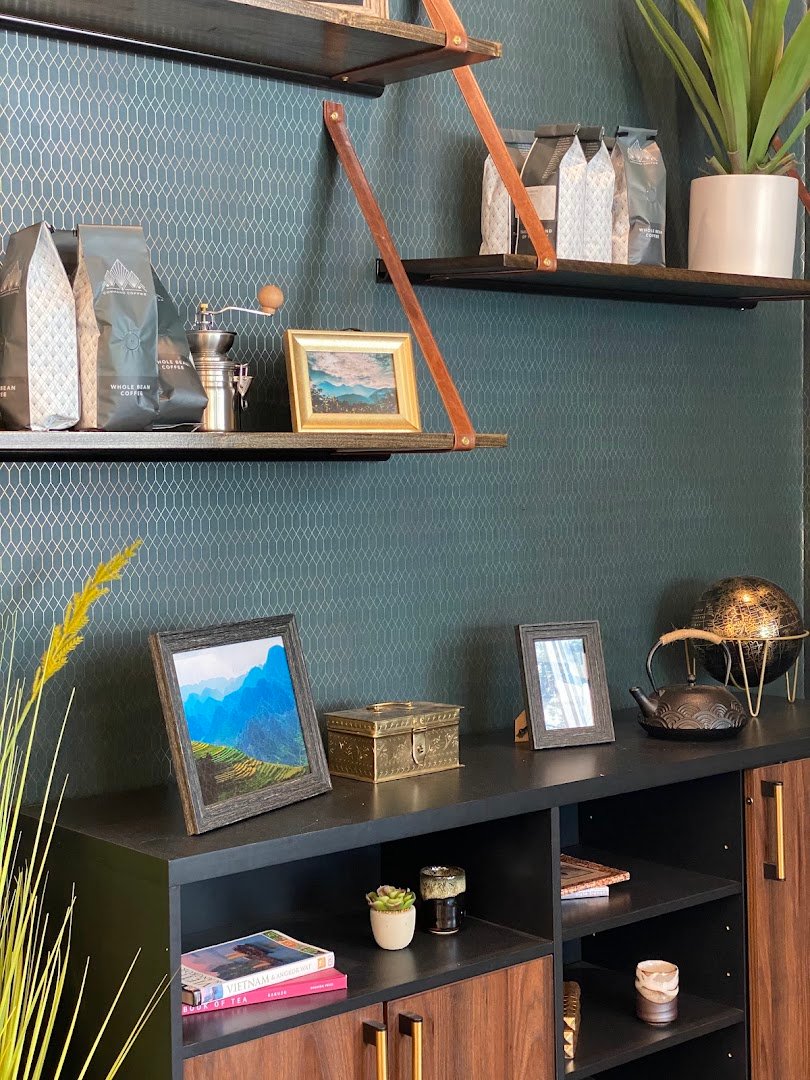 Interior of Command Coffee, specialty coffee shop in Indianapolis
