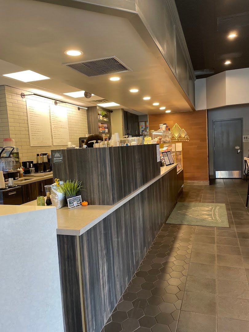 Interior of Command Coffee, specialty coffee shop in Indianapolis