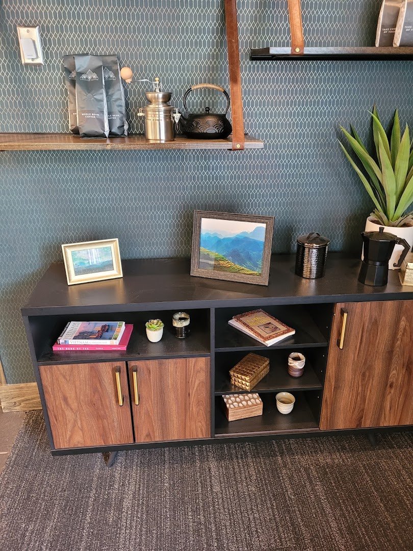 Interior of Command Coffee, specialty coffee shop in Indianapolis