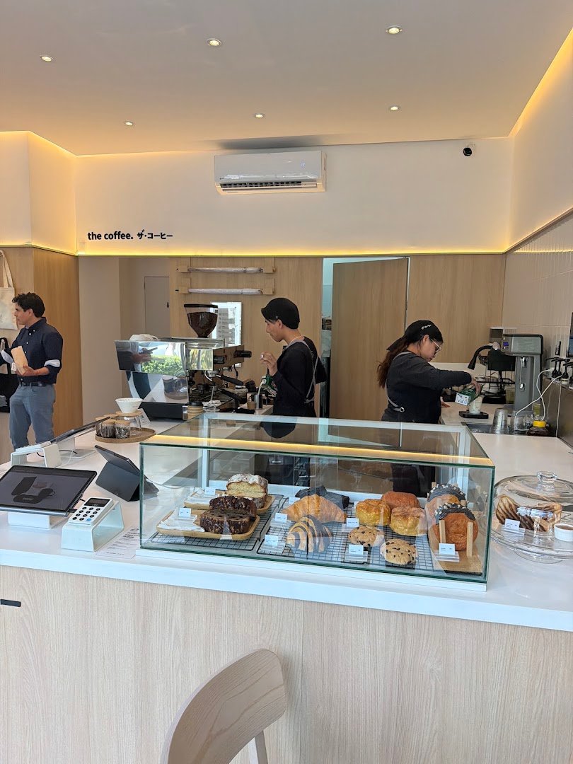 Interior of The Coffee Reforma, specialty coffee shop in Mexico City