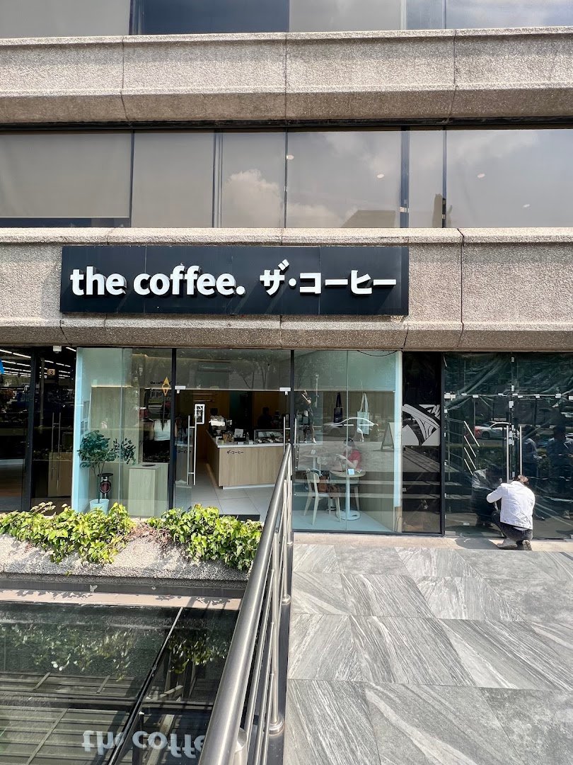 Storefront of The Coffee Reforma, specialty coffee shop in Mexico City