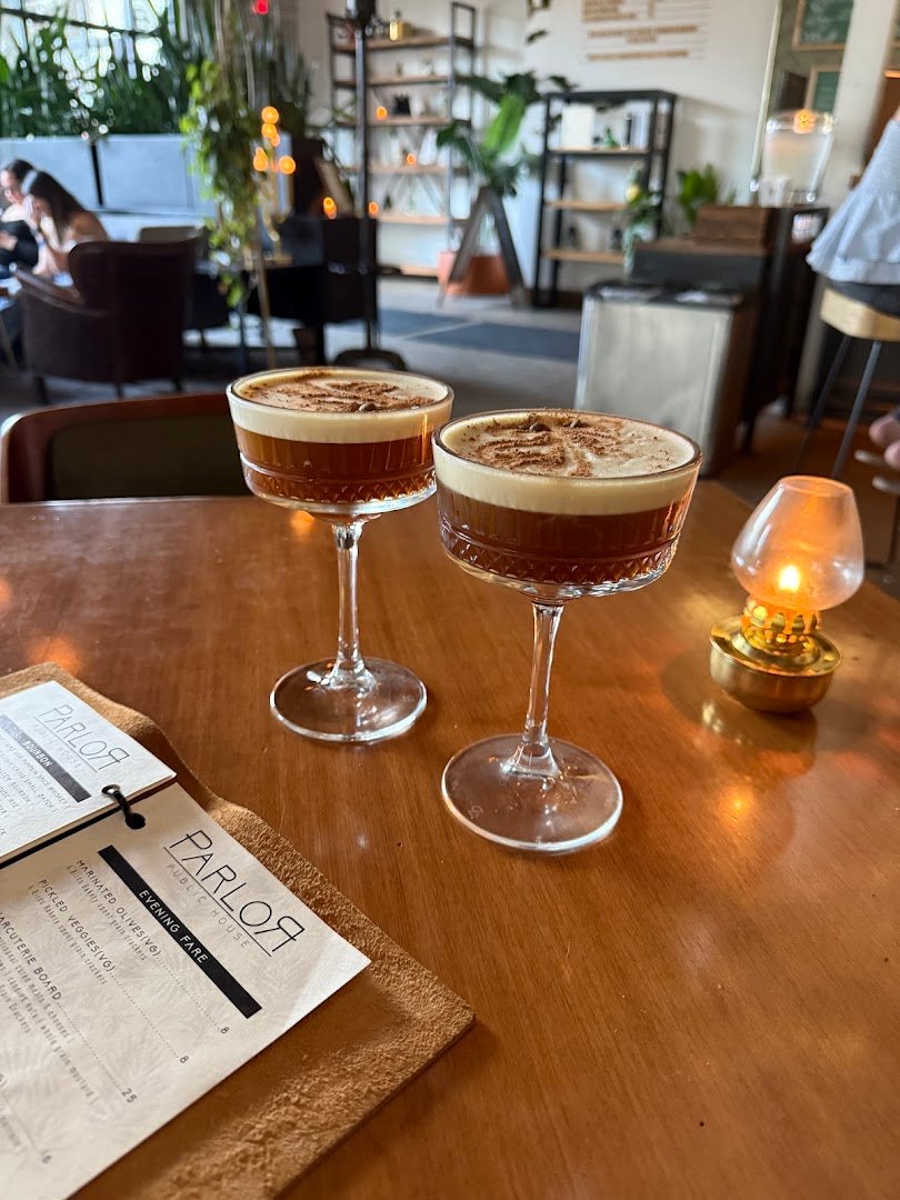 Coffee at Parlor Public House, specialty coffee shop in Indianapolis