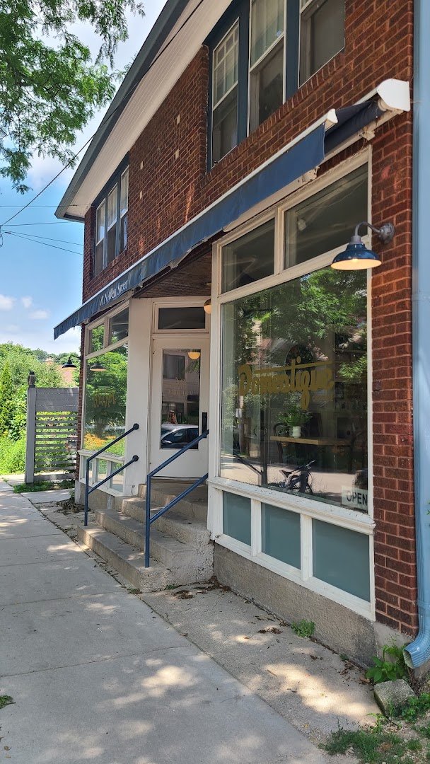 Storefront of Cafe Domestique - Allen St., specialty coffee shop in Madison