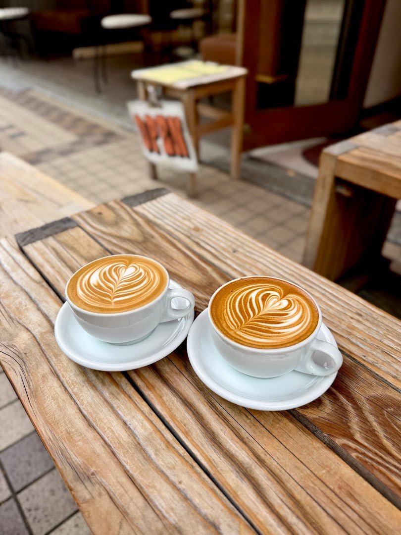 Coffee at Mill Pour Coffee, specialty coffee shop in Osaka