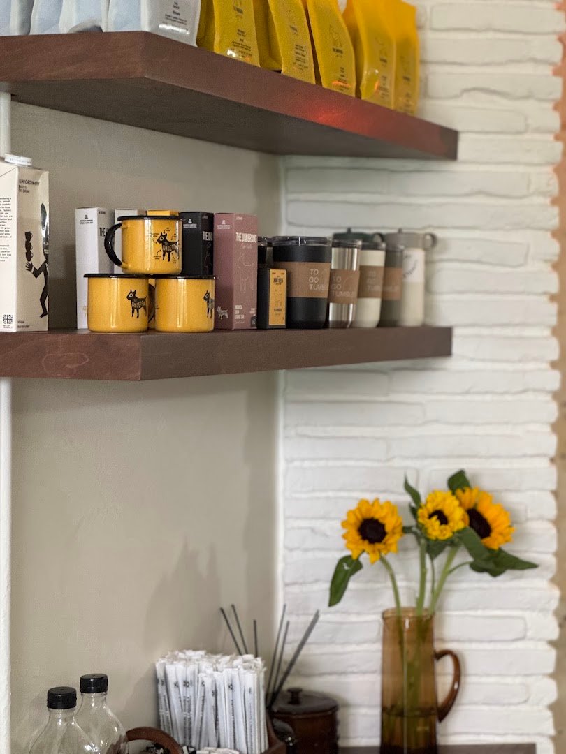 Interior of The Underdog Kypseli, specialty coffee shop in Athens