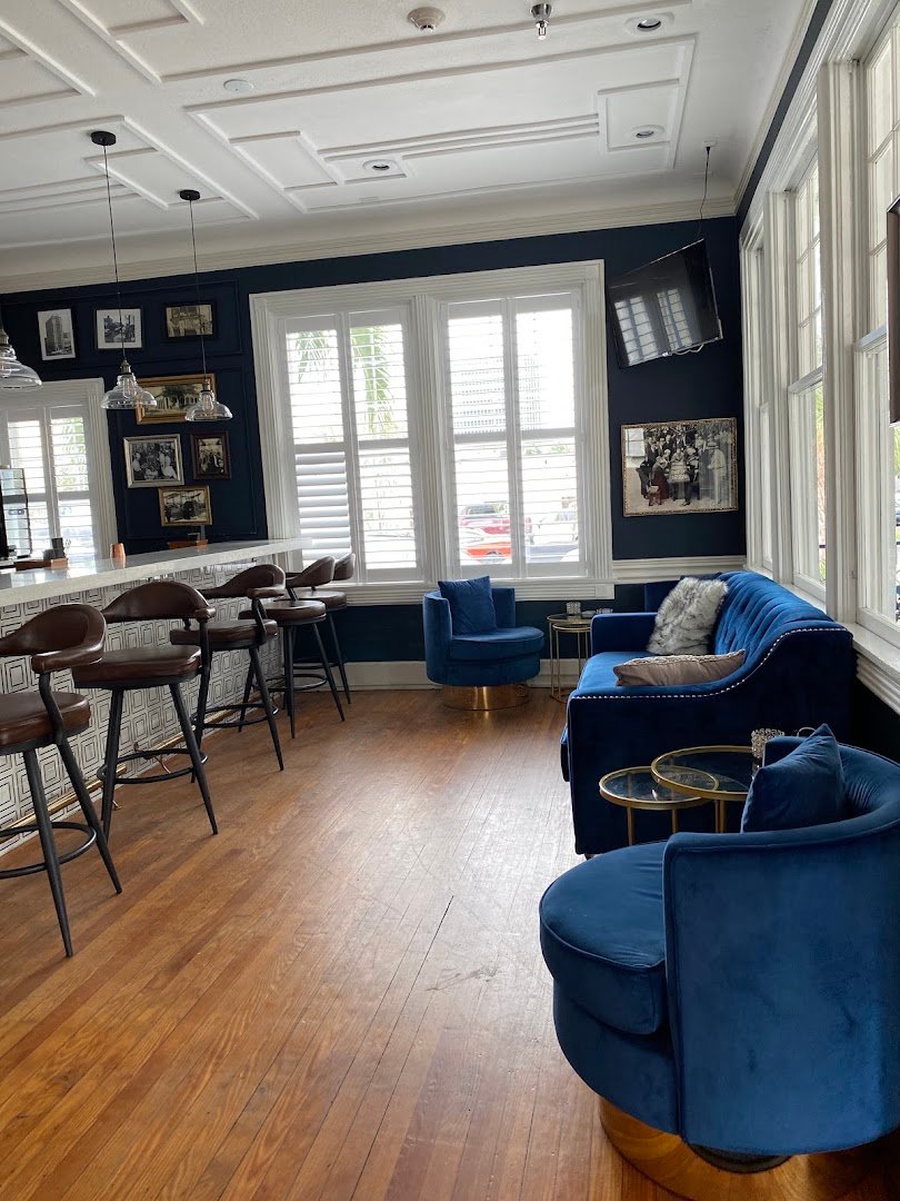 Interior of The Scott, specialty coffee shop in Tampa-St. Petersburg