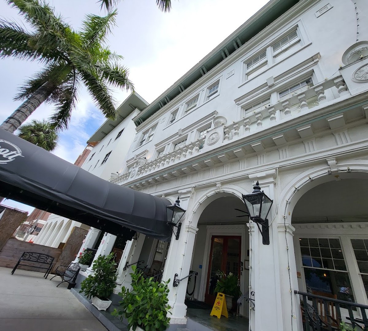 Storefront of The Scott, specialty coffee shop in Tampa-St. Petersburg