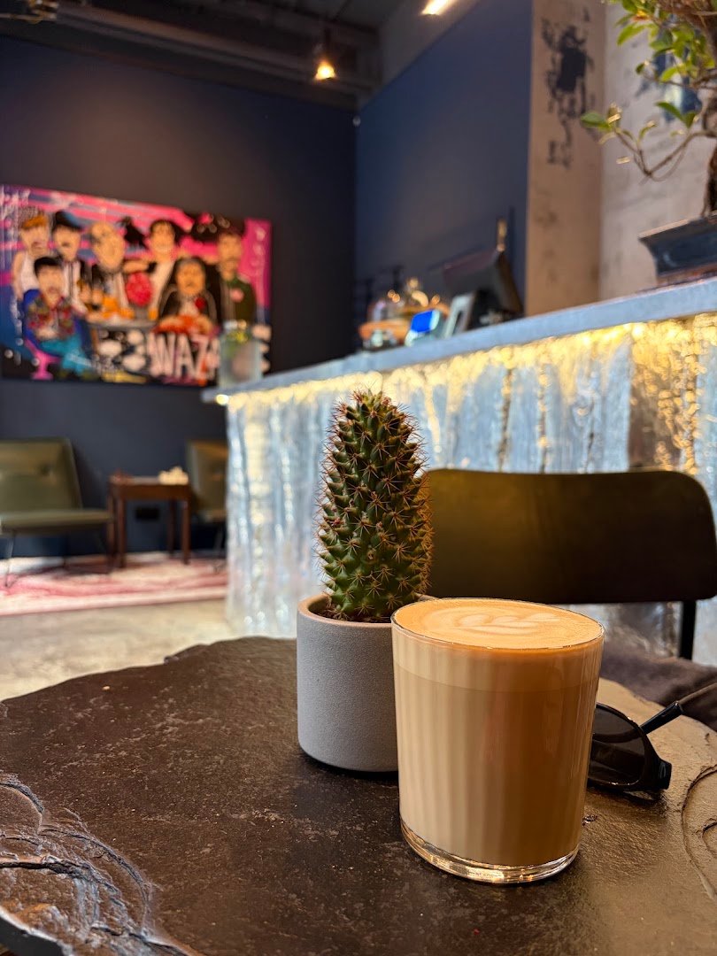 Coffee at Wazaap, specialty coffee shop in Warsaw
