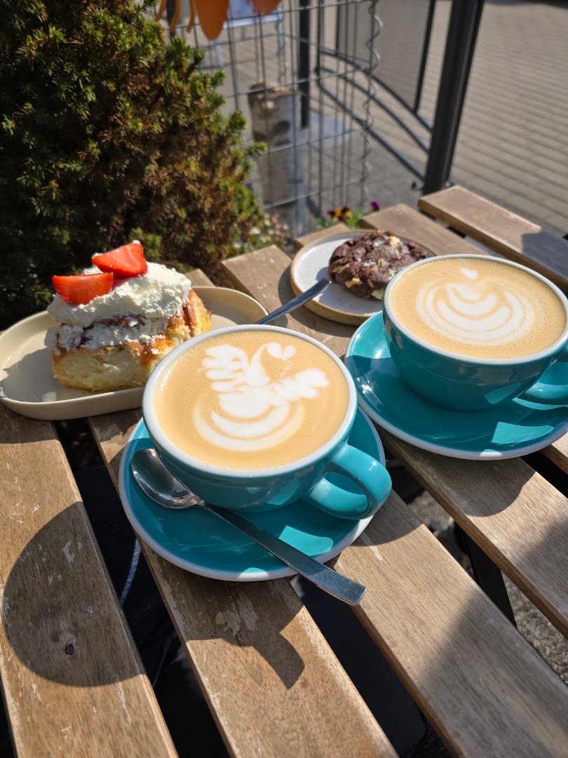 Coffee at MIŁOŚĆ, specialty coffee shop in Warsaw