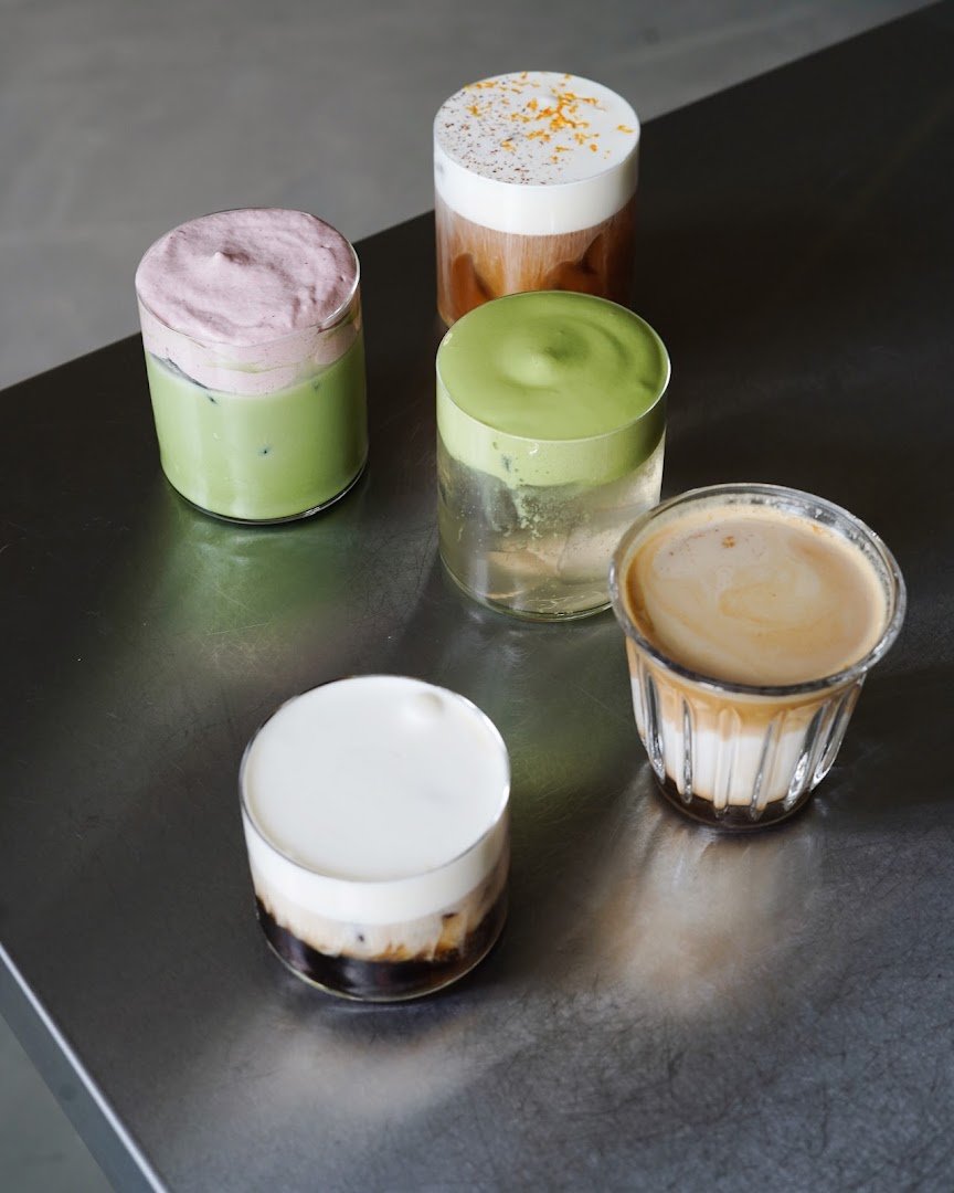Coffee at BLUMERY, specialty coffee shop in Prague