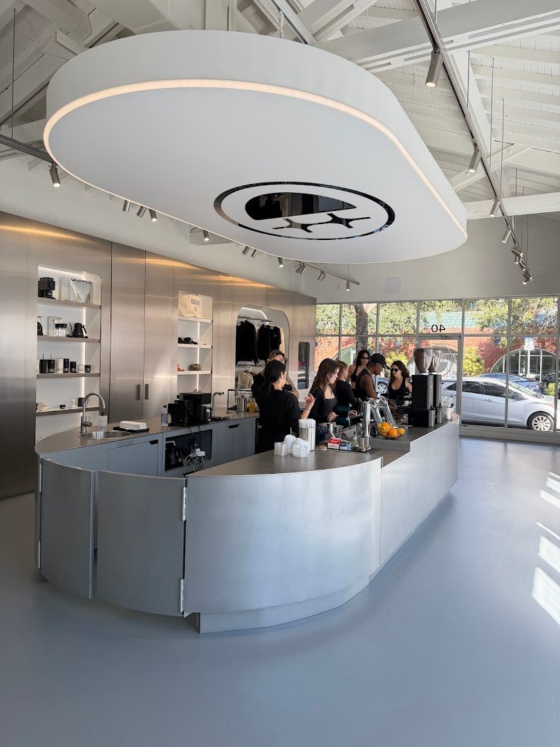 Interior of BIGFACE, specialty coffee shop in Miami