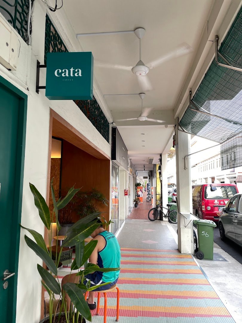 Storefront of Cata Coffee, specialty coffee shop in Singapore