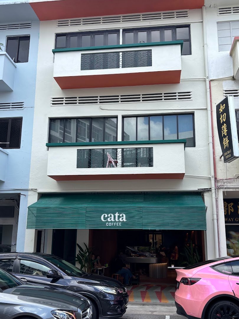 Storefront of Cata Coffee, specialty coffee shop in Singapore