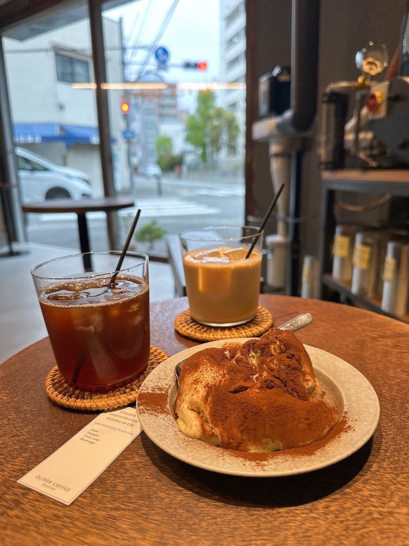 Coffee at OLIVER COFFEE ROASTERS, specialty coffee shop in Osaka