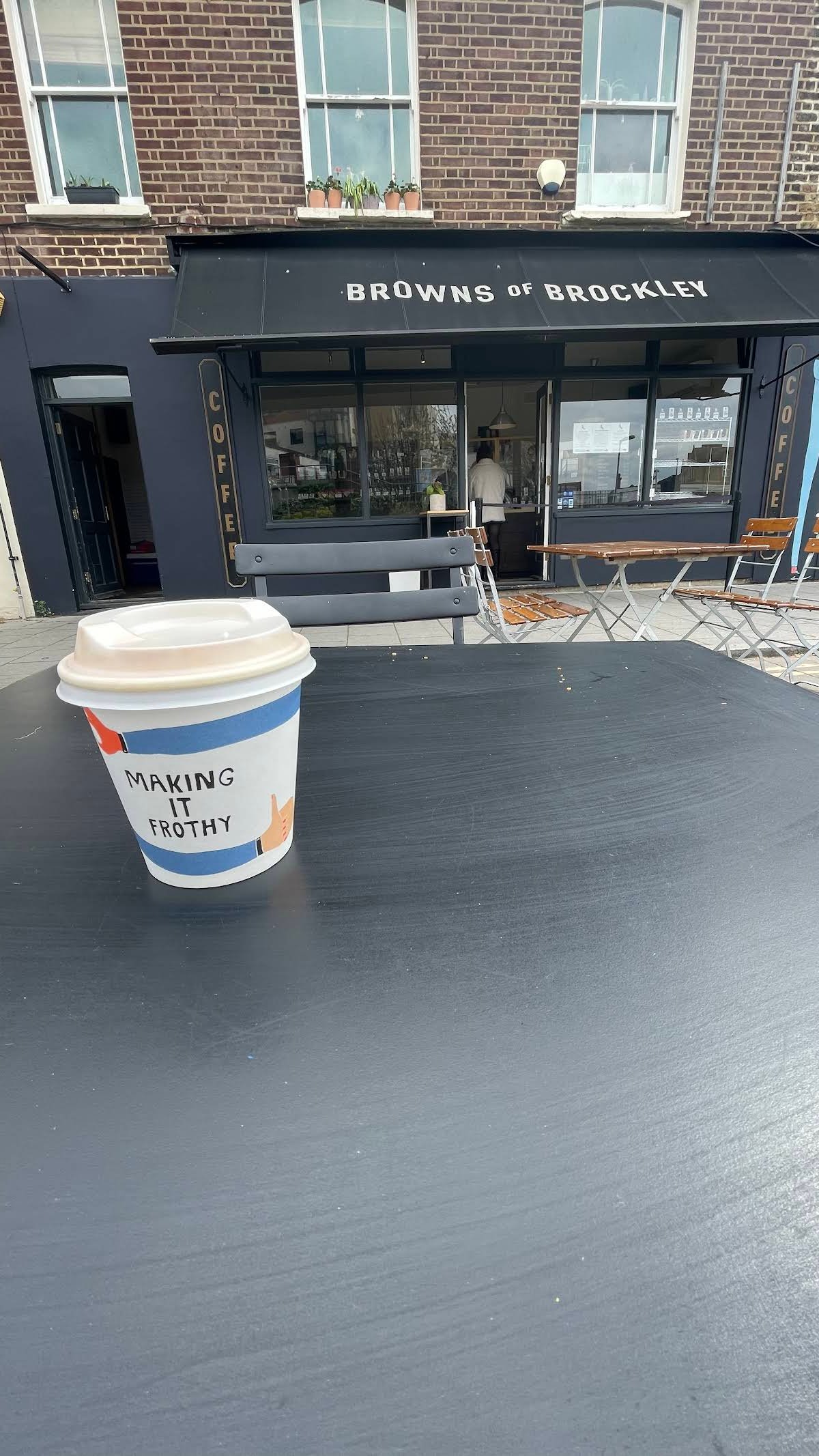 Browns of Brockley specialty coffee shop in London - photo 10