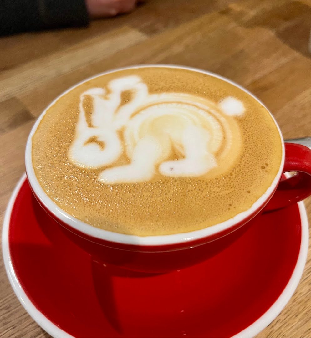 Coffee at Liberty: brunch, coffee & books, specialty coffee shop in Lisbon