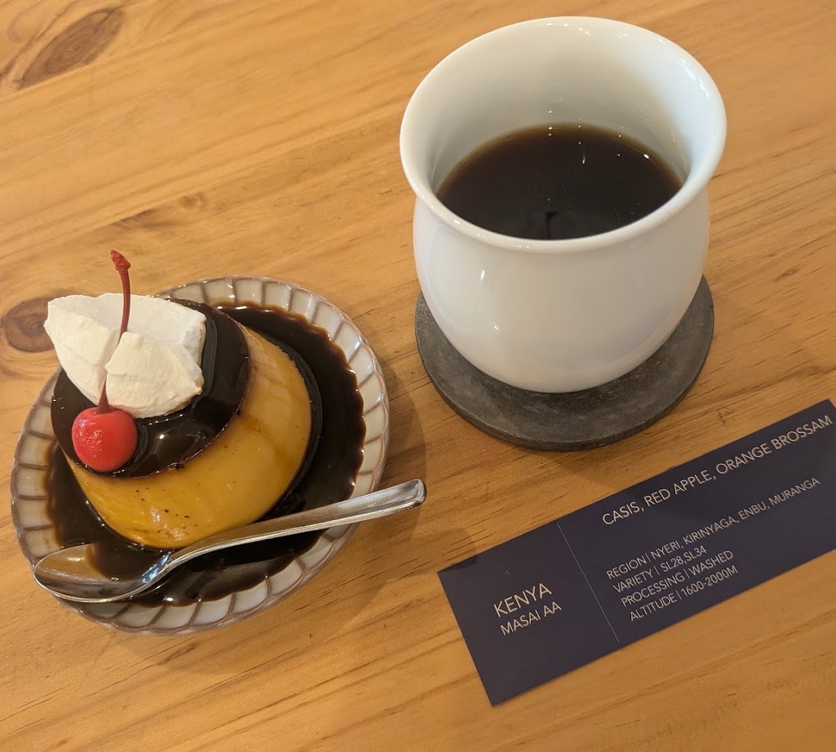 Coffee at All Seasons Coffee, specialty coffee shop in Tokyo