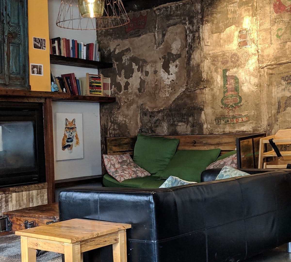 Interior of Safai Coffee Shop, specialty coffee shop in Louisville