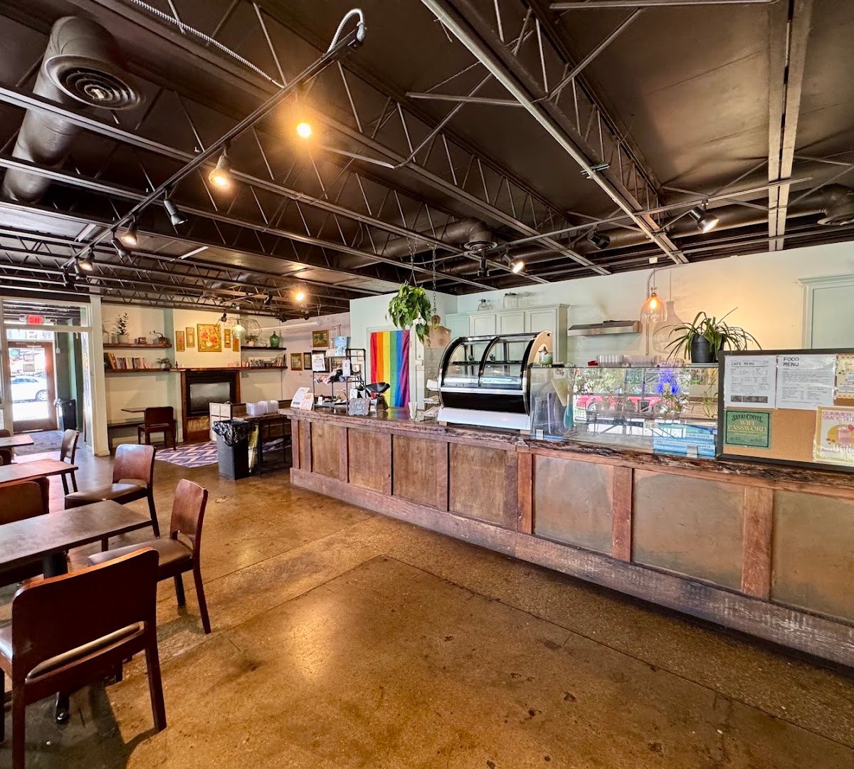 Interior of Safai Coffee Shop, specialty coffee shop in Louisville