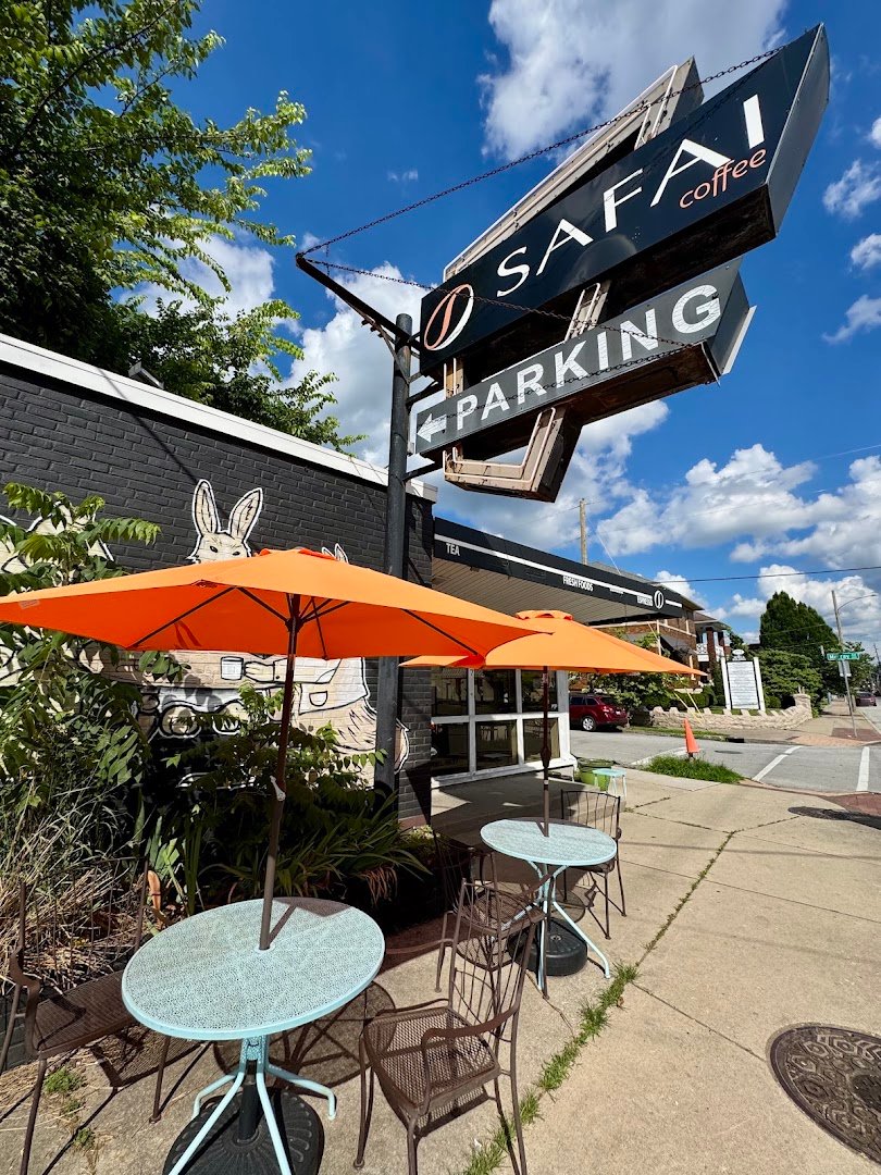 Storefront of Safai Coffee Shop, specialty coffee shop in Louisville