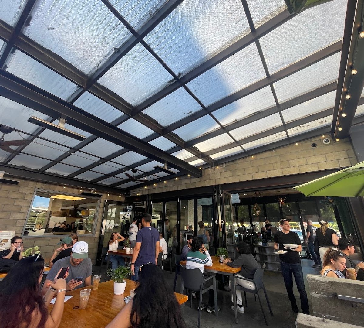 Interior of Lofty Coffee Co., specialty coffee shop in San Diego
