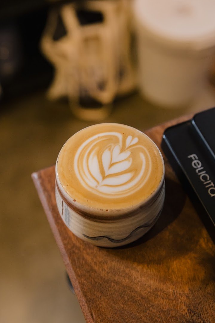 Coffee at Something More Productive, specialty coffee shop in Manchester