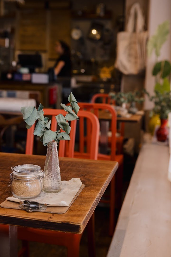 Interior of Something More Productive, specialty coffee shop in Manchester