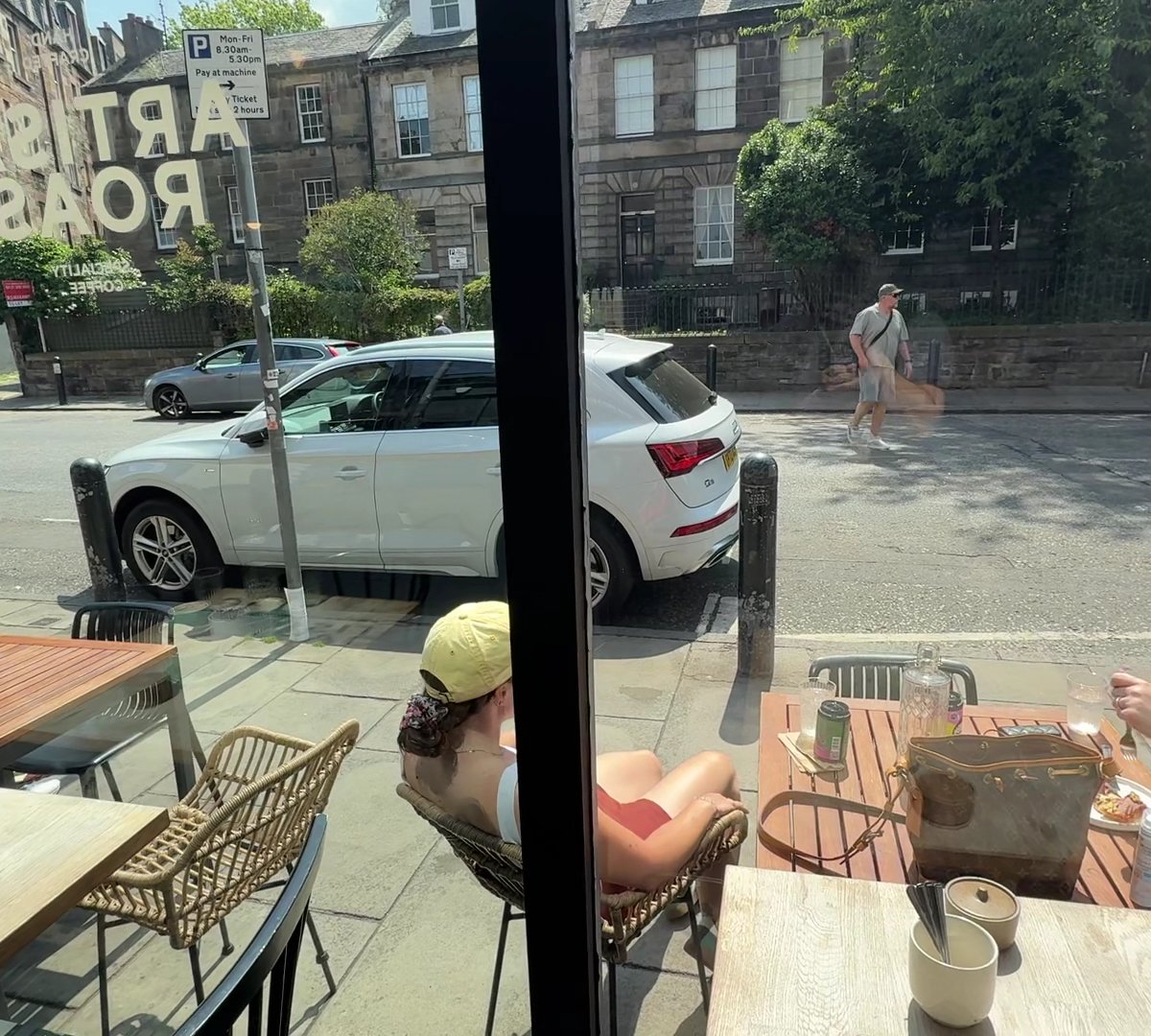 Interior of Artisan Roast Stockbridge, specialty coffee shop in Edinburgh