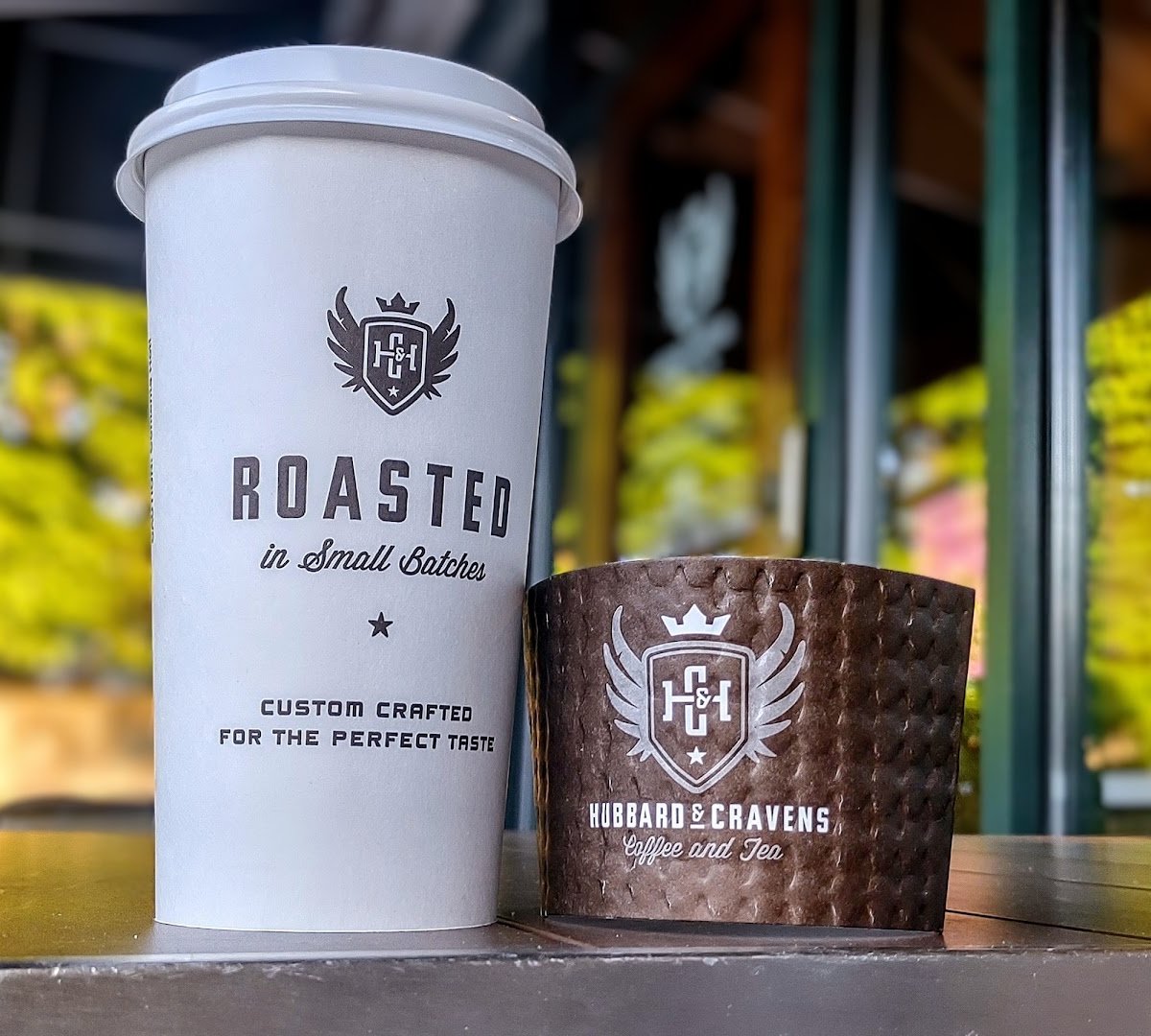 Coffee at Hubbard & Cravens Coffee Co., specialty coffee shop in Indianapolis