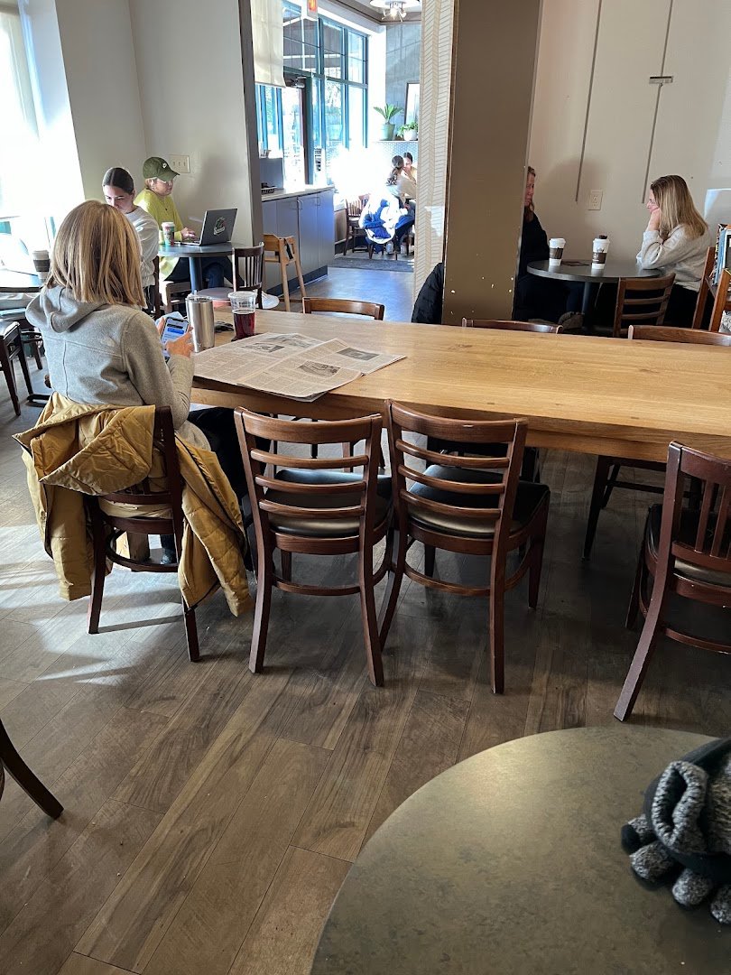 Interior of Hubbard & Cravens Coffee Co., specialty coffee shop in Indianapolis