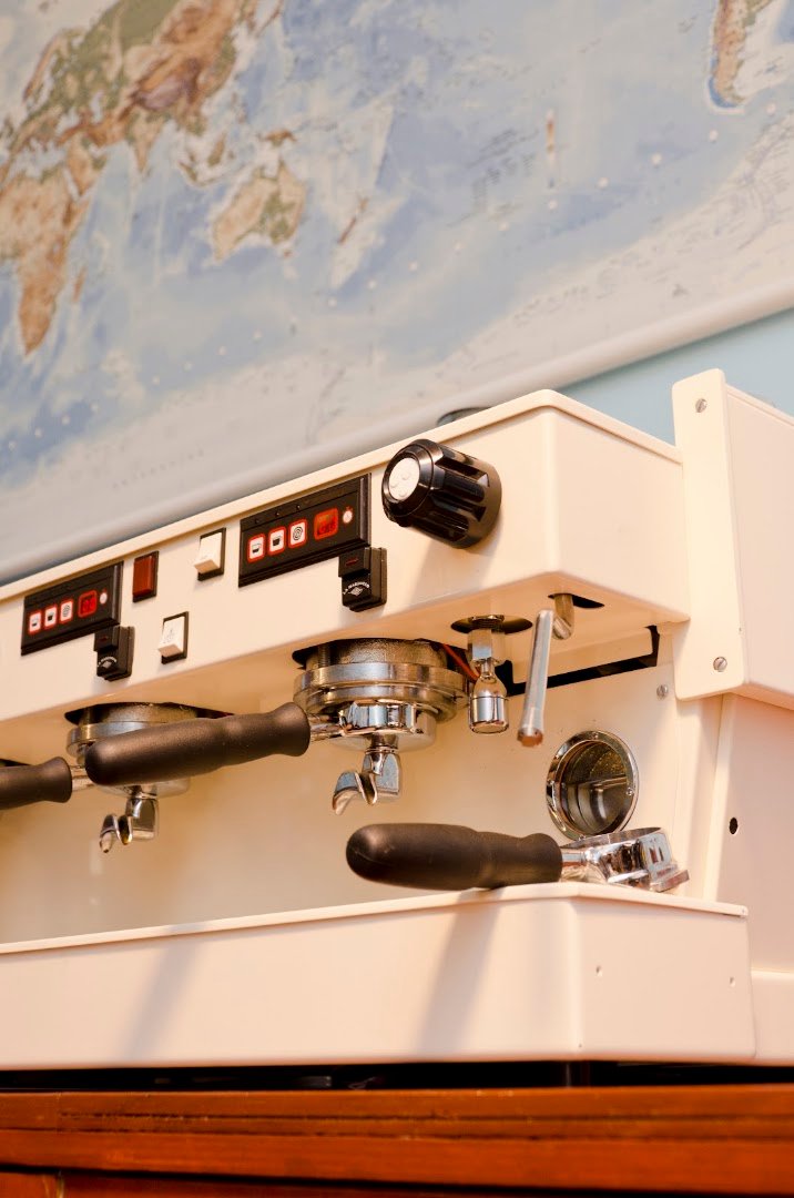 Interior of Rich Coffee Roasters, specialty coffee shop in Wellington