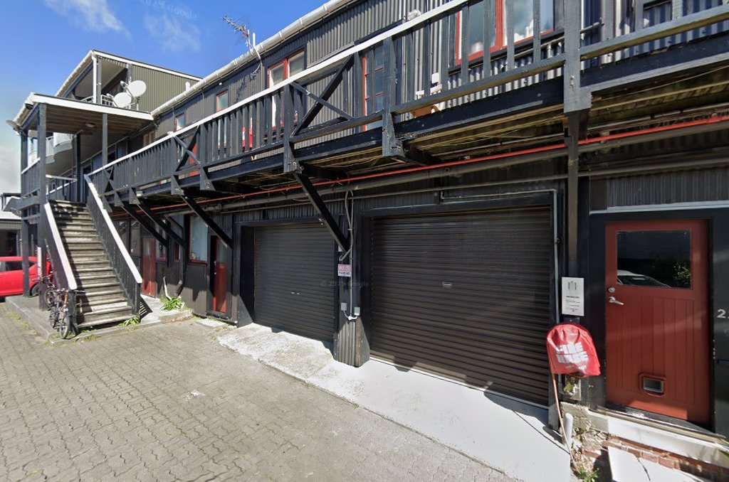 Storefront of Rich Coffee Roasters, specialty coffee shop in Wellington