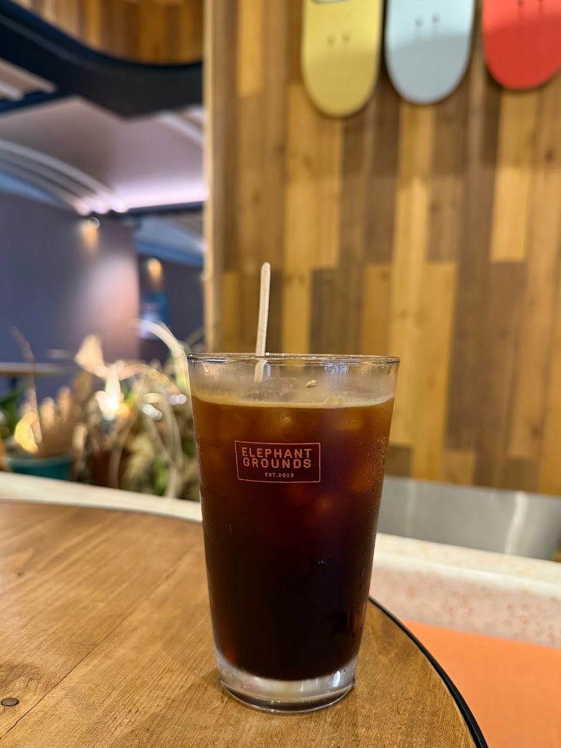 Coffee at Elephant Grounds, specialty coffee shop in Hong Kong