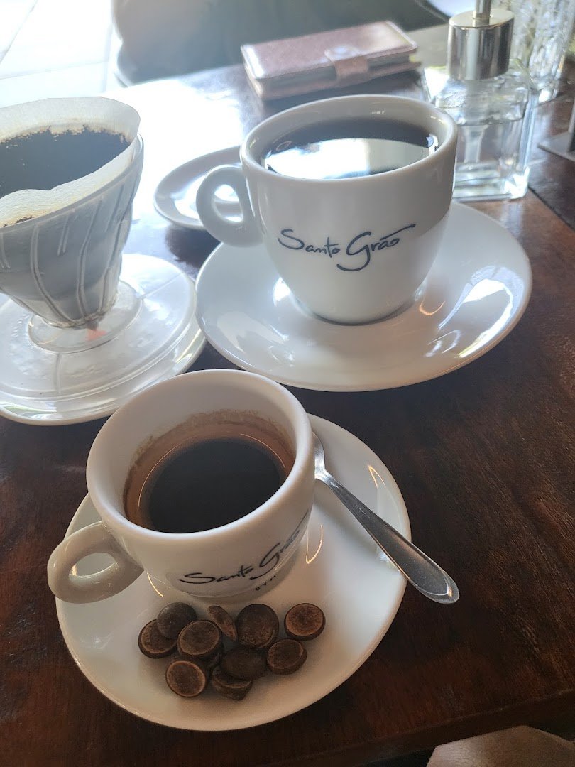Coffee at Santo Grão - UNE, specialty coffee shop in São Paulo