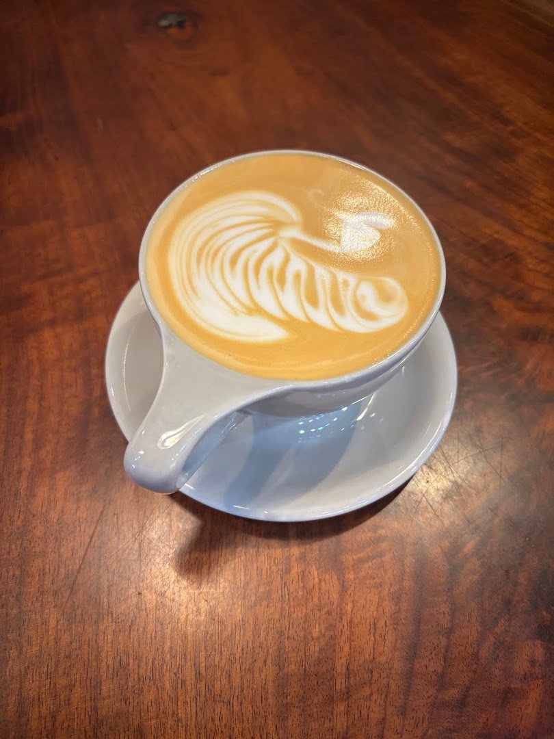 Coffee at Heartwood Coffee Roasters, specialty coffee shop in Cleveland