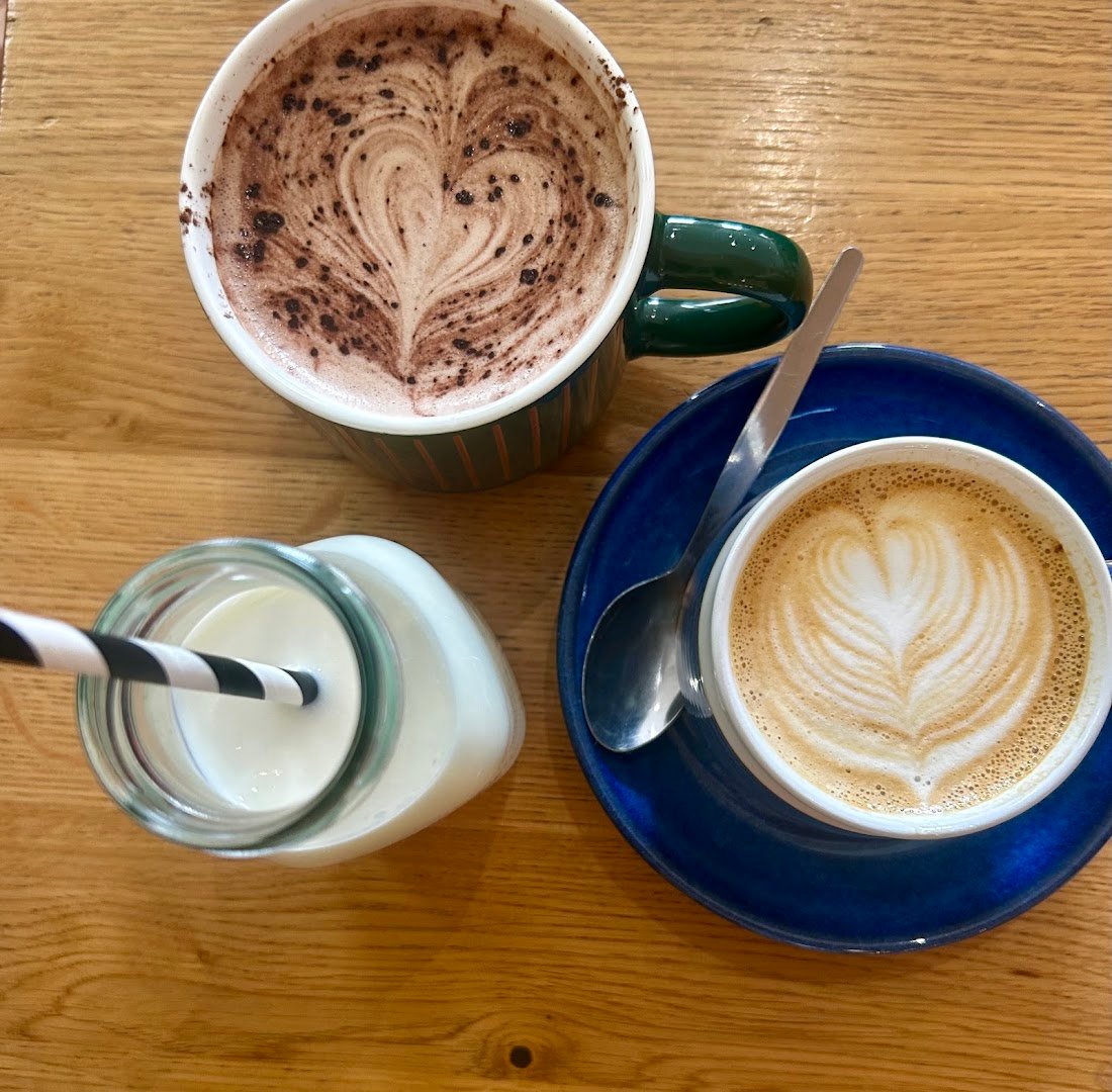 Coffee at The Coffee Cabinet, specialty coffee shop in Edinburgh
