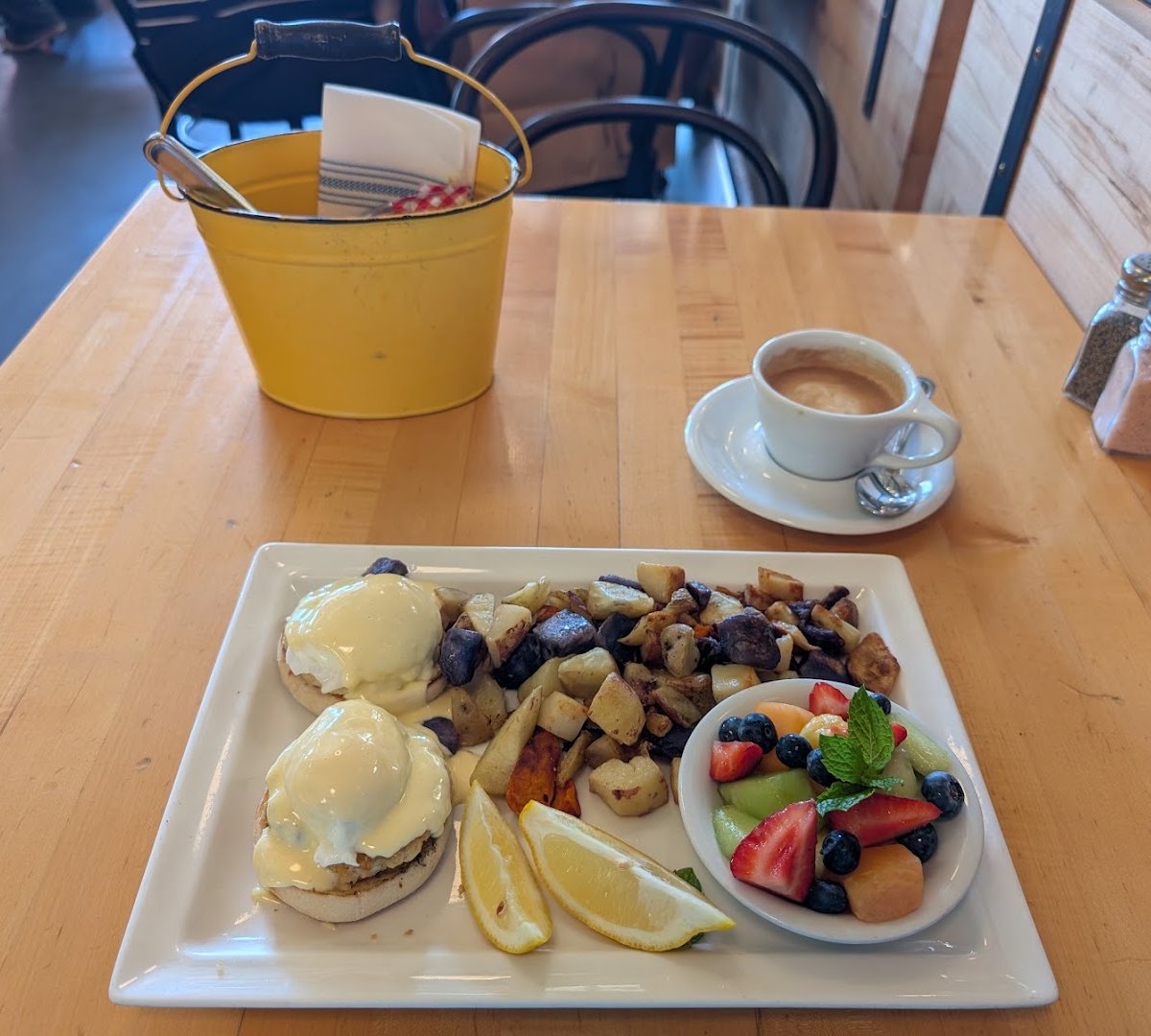 Coffee at Jeannine's Restaurant & Bakery, specialty coffee shop in Santa Barbara