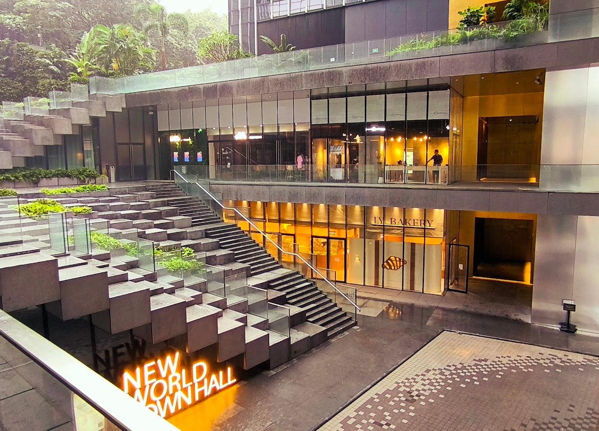 Storefront of noc, specialty coffee shop in Hong Kong