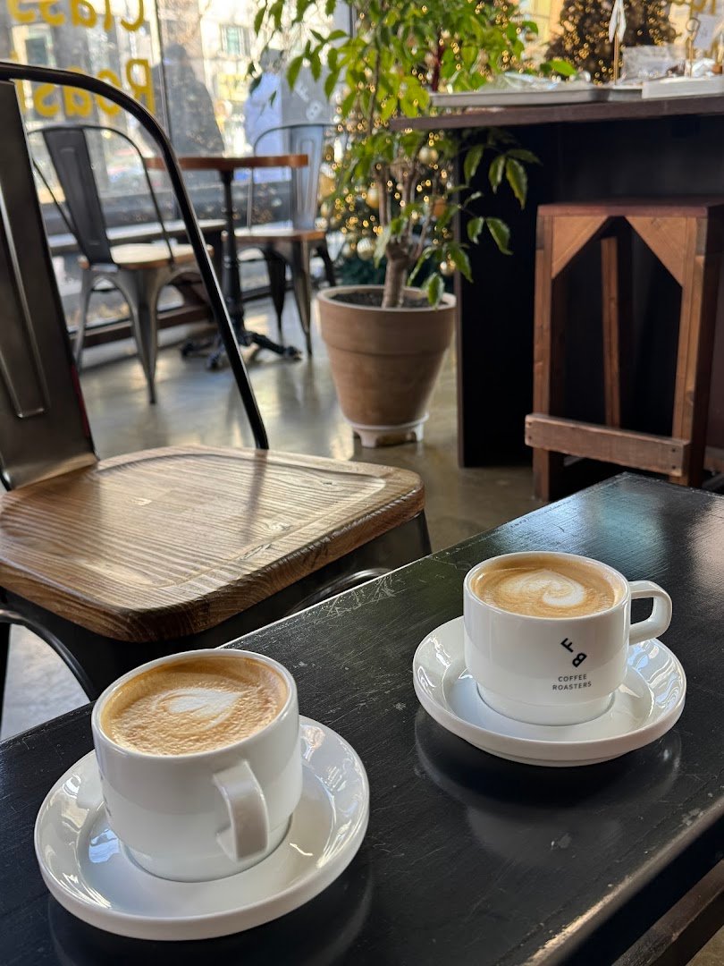 Coffee at FB Coffee Roasters, specialty coffee shop in Seoul