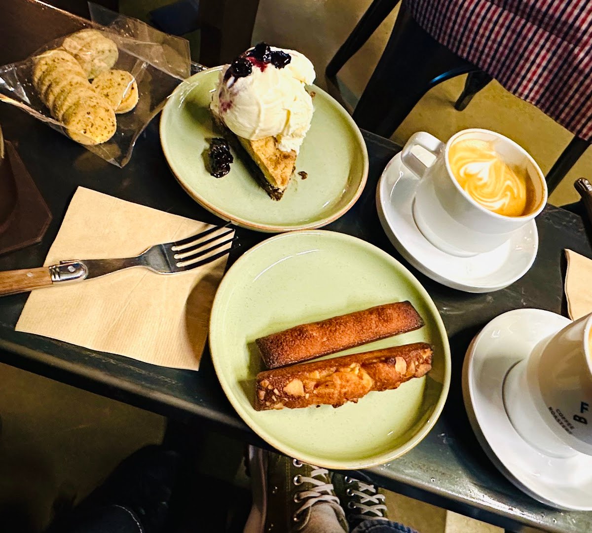 Coffee at FB Coffee Roasters, specialty coffee shop in Seoul