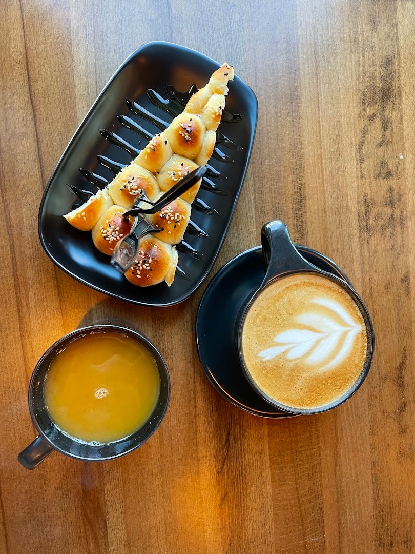 Coffee at Haraz Coffee House, specialty coffee shop in Charlotte