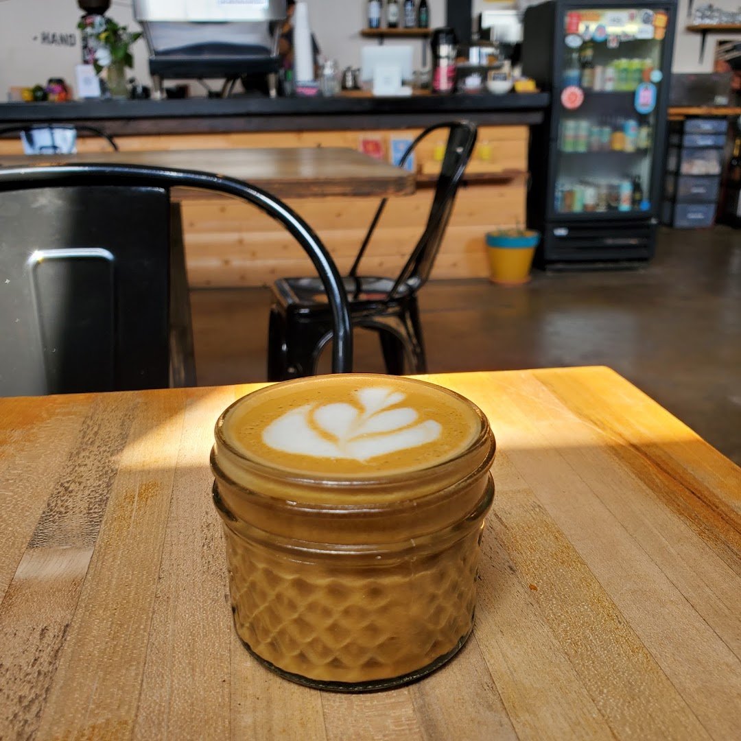 Coffee at Mural Roasters, specialty coffee shop in San Antonio